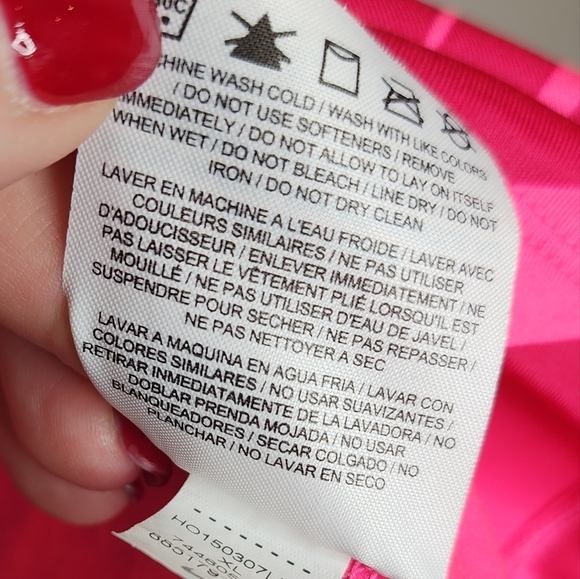 Nike Pro Hyperwarm 3.0 Mock Pink Spell out pullover zip shoulder size XL youth - Picture 8 of 16